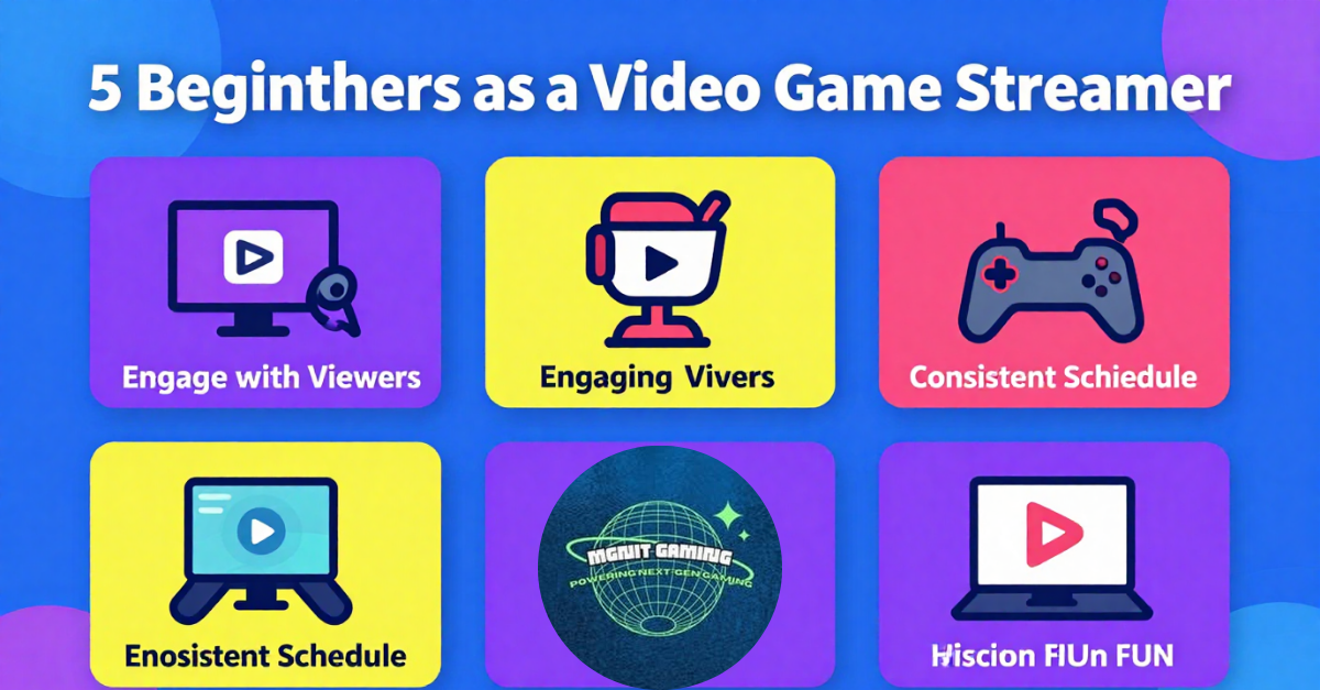 5 Tips to Get Started as a Video Game Streamer (Beginner’s Guide)